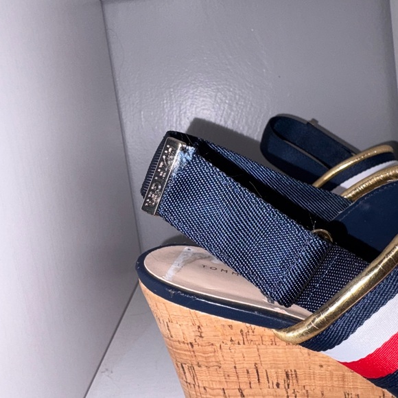 Tommy Hilfiger Women's Wedge Sandals - Picture 4 of 5
